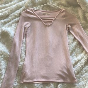 Long Sleeve V Neck